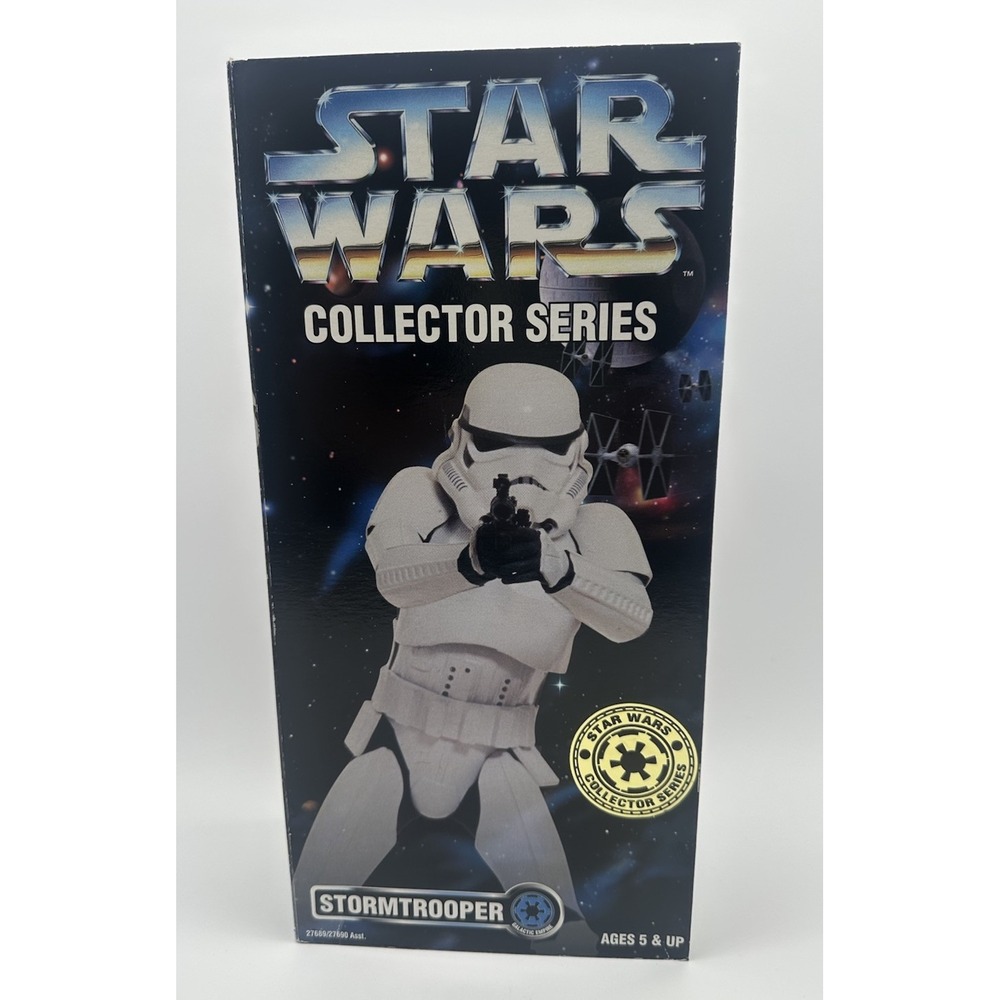 1996 KENNER STAR WARS COLLECTOR SERIES STORMTROOPER 12" ACTION FIGURE SEALED